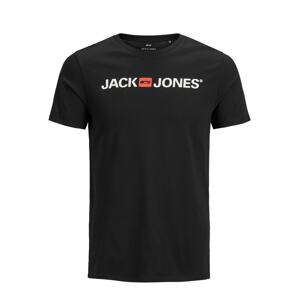 Jack & Jones Plus Tričko světle červená / černá / bílá