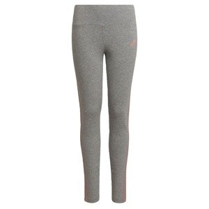 ADIDAS SPORTSWEAR Sportovní kalhoty  šedý melír / růžová