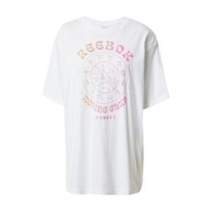Reebok Classics Oversized tričko 'Supernatural'  broskvová / světle růžová / bílá