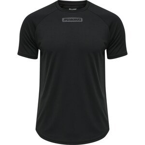 Hummel Funkční tričko 'Topaz' šedá / černá / bílá
