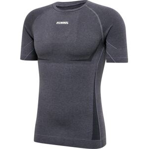 Hummel Funkční tričko 'Mike' tmavě šedá / fialová / bílá