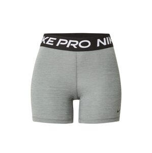 NIKE Sportovní kalhoty 'Pro 365' šedá / černá / bílá