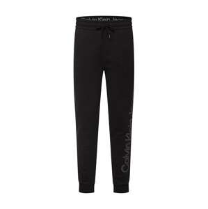 Calvin Klein Jeans Kalhoty  šedá / černá