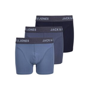 Jack & Jones Junior Spodní prádlo 'Serge' námořnická modř / noční modrá / chladná modrá / tmavě modrá / světle šedá