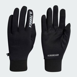 ADIDAS TERREX Sportovní rukavice černá / bílá