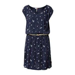 Ragwear Letní šaty 'CAROLINA' námořnická modř / světlemodrá / bílá