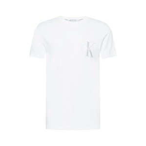 Calvin Klein Jeans Tričko  světlemodrá / šedá / bílá