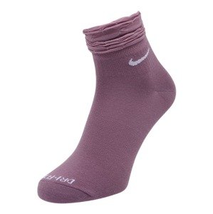 NIKE Sportovní ponožky  bobule / bílá