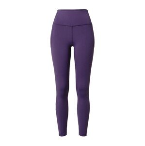 UNDER ARMOUR Sportovní kalhoty 'Meridian'  tmavě fialová / bílá