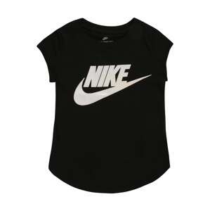Nike Sportswear Tričko 'AURA FUTURA'  černá / bílá