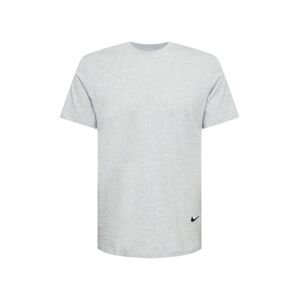 Nike Sportswear Tričko  šedý melír / černá