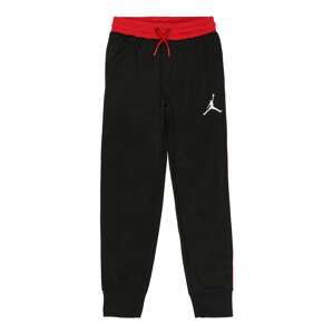 Jordan Funkční kalhoty  červená / černá / bílá