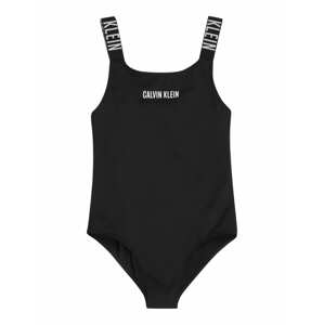 Calvin Klein Swimwear Plavky 'Intense Power'  černá / bílá