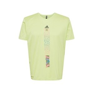 adidas Terrex Funkční tričko  světlemodrá / světle zelená / fialová / pink / černá