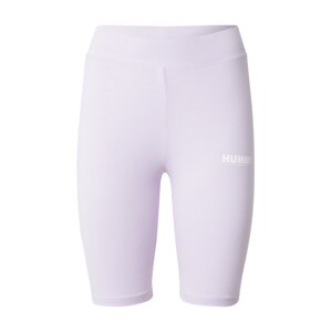 Hummel Sportovní kalhoty 'Legacy' šedá / fialová
