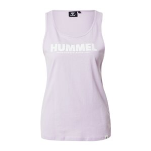 Hummel Sportovní top 'LEGACY' pastelová fialová / bílá