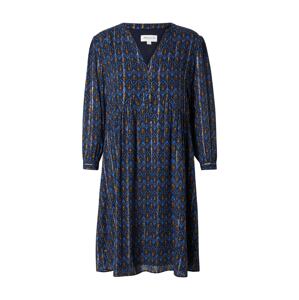 Maison 123 Košilové šaty 'CALYPSO' modrá / námořnická modř / hnědá / pastelová fialová