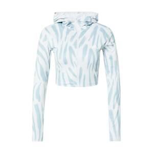 ADIDAS PERFORMANCE Sportovní bunda  chladná modrá / bílá