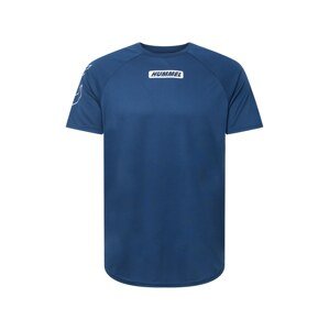 Hummel Funkční tričko 'Topaz'  marine modrá / bílá