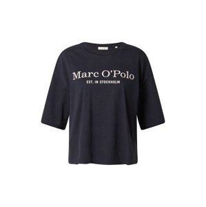 Marc O'Polo Tričko béžová / tmavě modrá