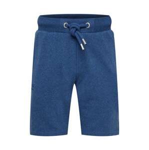 Superdry Kalhoty  marine modrá