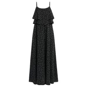 MYMO Letní šaty  černá / bílá