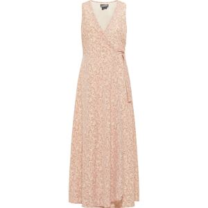 DreiMaster Vintage Šaty  pink / barva bílé vlny