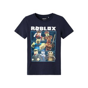 NAME IT Tričko 'Roblox'  námořnická modř / mix barev
