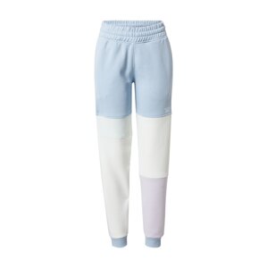 Reebok Sport Sportovní kalhoty  světlemodrá / pastelově růžová / bílá