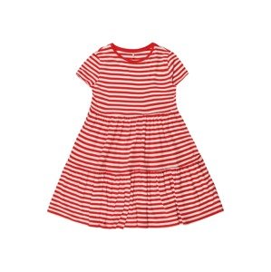 KIDS ONLY Šaty 'MAY' červená / bílá