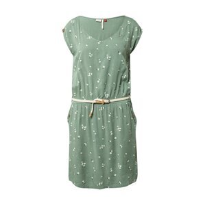 Ragwear Letní šaty 'CAROLINA'  zelená / přírodní bílá