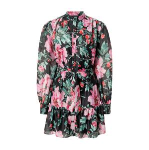Oasis Košilové šaty nefritová / pastelově zelená / pink / růžová / černá
