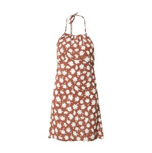 Cotton On Letní šaty 'BIANCA'  krémová / karamelová / bílá