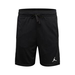 Jordan Sportovní kalhoty černá / bílá