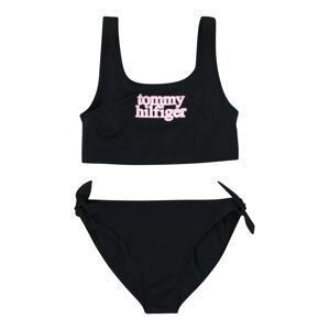 Tommy Hilfiger Underwear Bikiny 'Polka'  noční modrá / pink / bílá