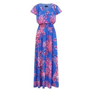 HotSquash Letní šaty modrá / pink / růžová / černá / bílá