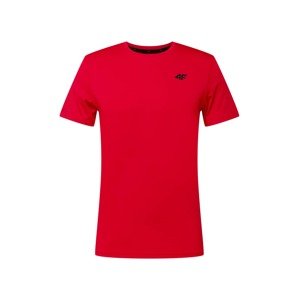4F Funkční tričko  červená / černá