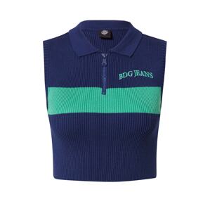 BDG Urban Outfitters Svetr marine modrá / zelená