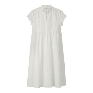 hessnatur Košilové šaty  přírodní bílá