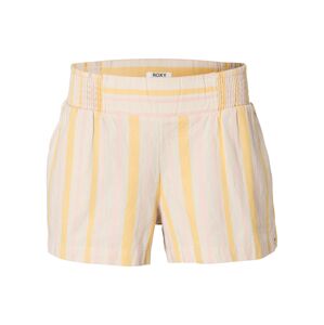 ROXY Kalhoty 'HANDMADE LIFE'  béžová / žlutá / růžová