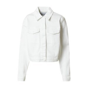 Calvin Klein Přechodná bunda  bílá džínovina