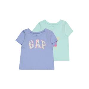 GAP Tričko  béžová / mátová / světle fialová / pink