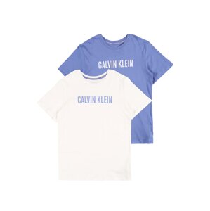 Calvin Klein Underwear Tričko  kouřově modrá / bílá