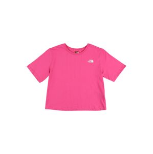 THE NORTH FACE Funkční tričko  pink / bílá