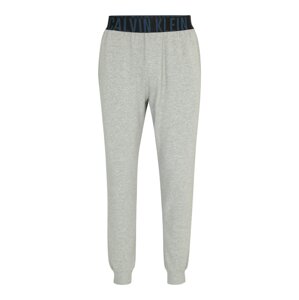 Calvin Klein Underwear Pyžamové kalhoty marine modrá / šedý melír / černá