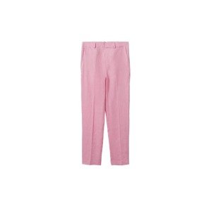 MANGO Kalhoty s puky 'Boreli' světle růžová