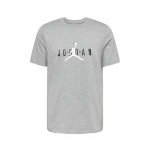 Jordan Tričko šedý melír / černá / bílá