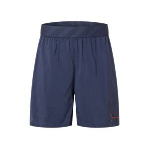 PUMA Sportovní kalhoty námořnická modř / oranžová / bílá