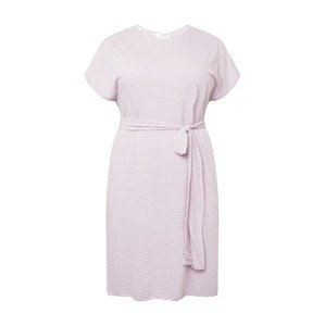 Selected Femme Curve Šaty  fialová / bílá