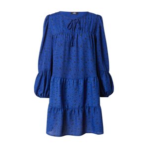 Wallis Curve Košilové šaty kobaltová modř / černá